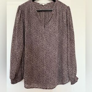 Floral Long Sleeve Women's Top